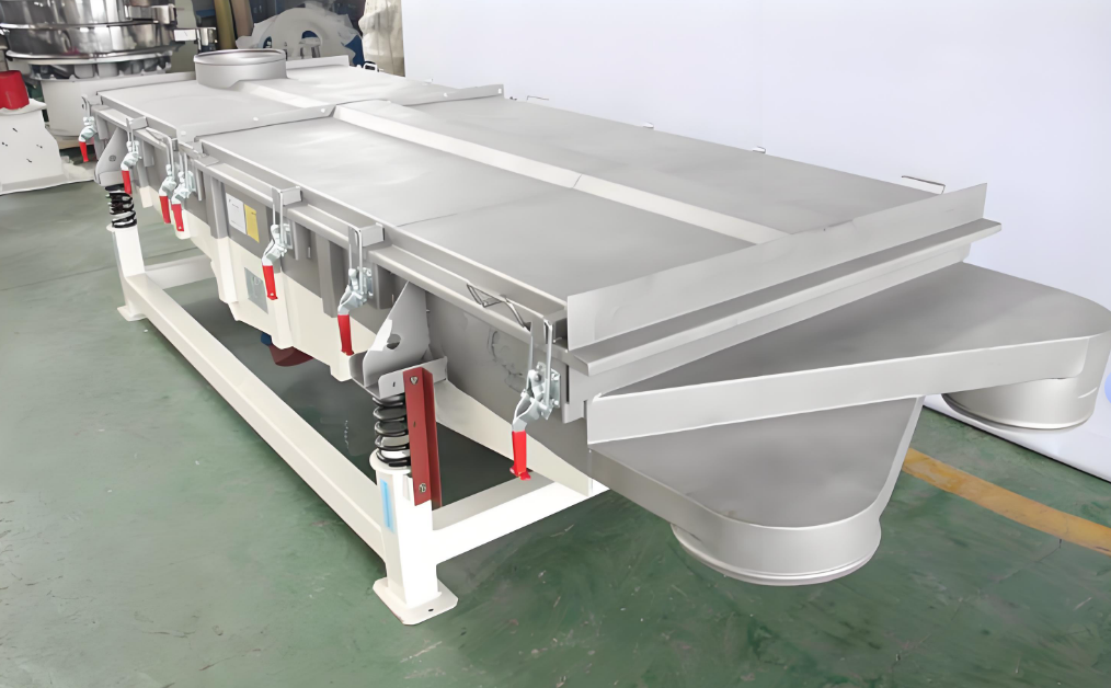 上盖快开式直线振动筛